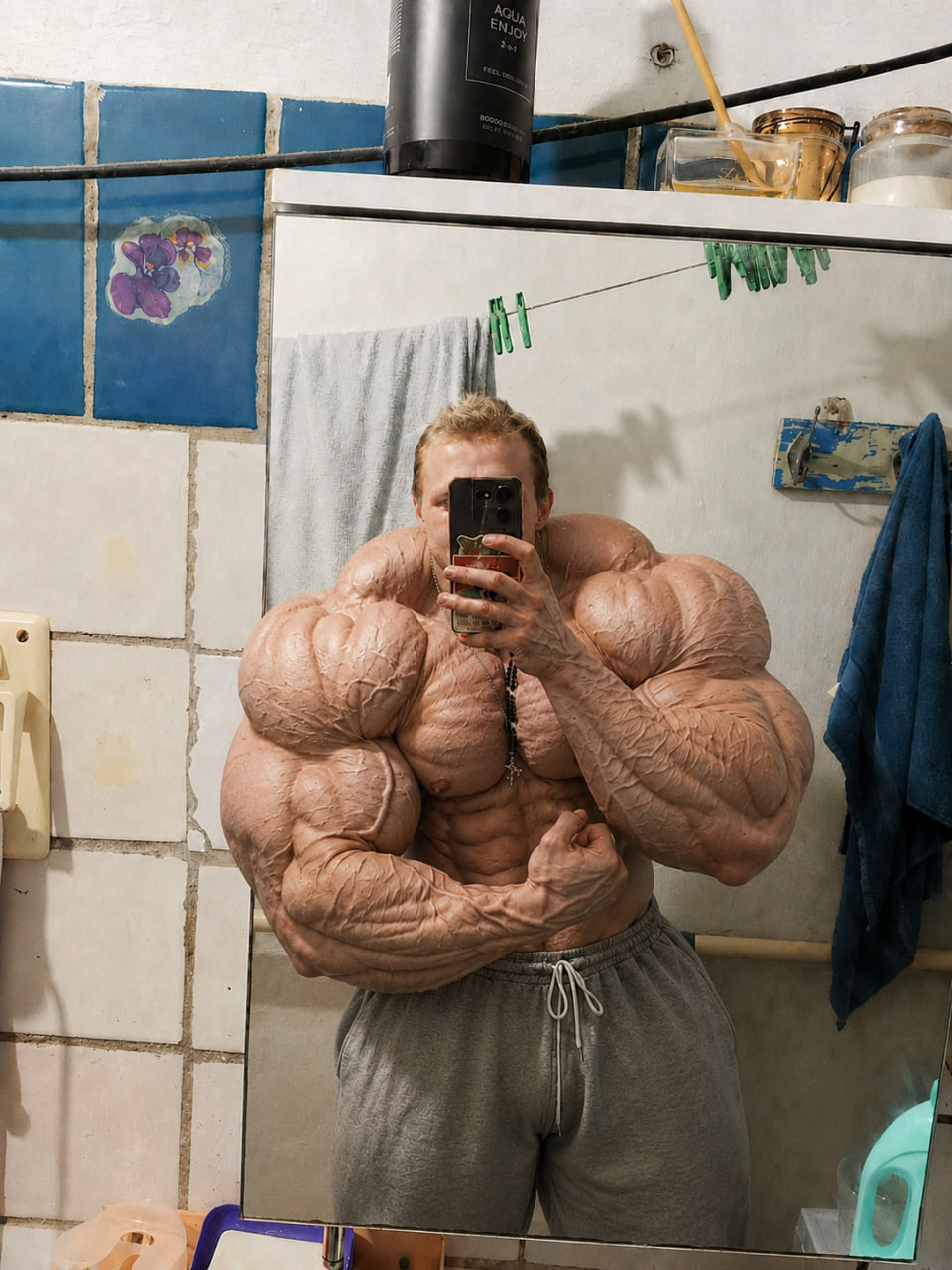 Монстр из мышц